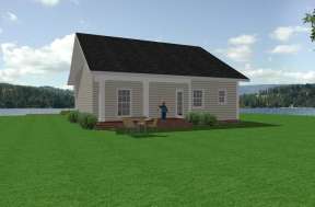Cottage House Plan #1776-00005 Elevation Photo