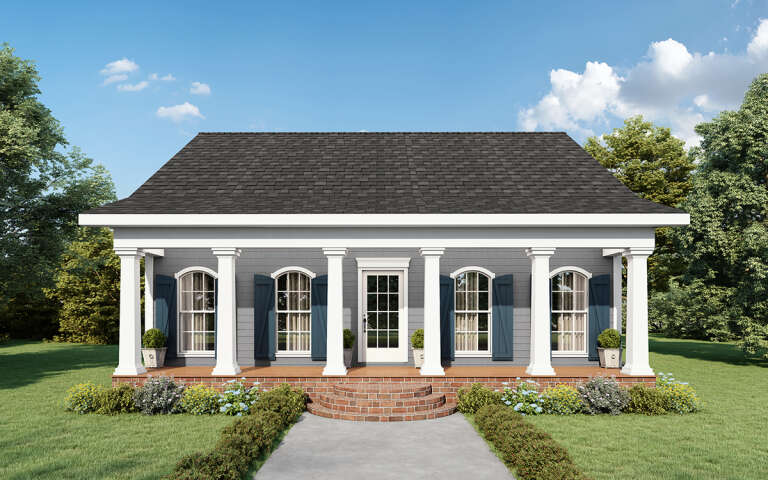 House Plan House Plan #9391 Front Elevation 