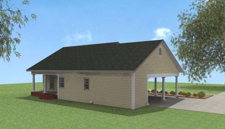 Cottage House Plan #1776-00007 Elevation Photo