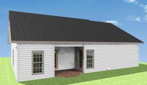 Southern House Plan #1776-00008 Elevation Photo