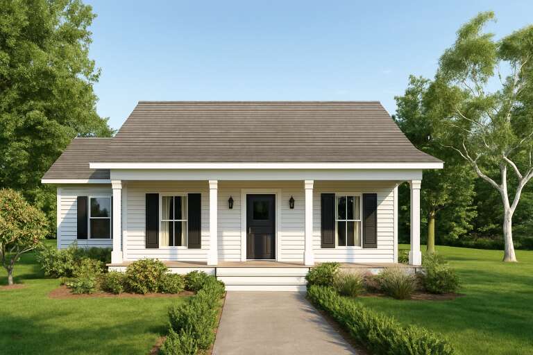 House Plan House Plan #9395 Front Elevation 