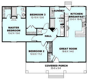 Main Floor for House Plan #1776-00009