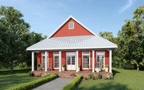 Barn House Plan #1776-00010 Elevation Photo