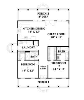 Main Floor for House Plan #1776-00010