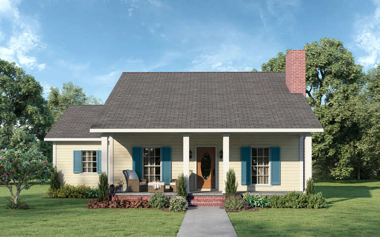 House Plan House Plan #9403 Front Elevation 