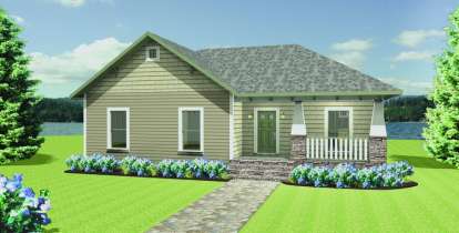4 Bed, 2 Bath, 1541 Square Foot House Plan - #1776-00024
