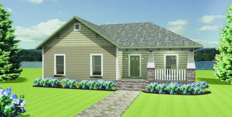 House Plan House Plan #9410 Front Elevation
