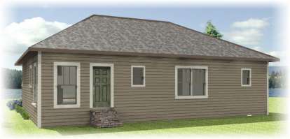 Craftsman House Plan #1776-00024 Elevation Photo