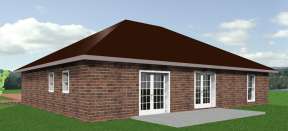 Ranch House Plan #1776-00025 Elevation Photo