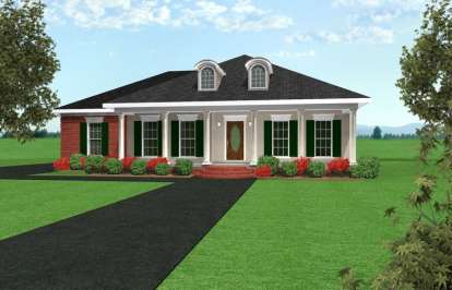 3 Bed, 2 Bath, 1575 Square Foot House Plan - #1776-00027