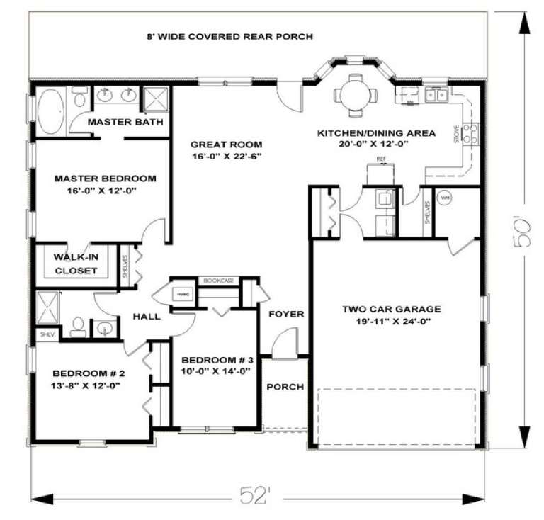 House Plan House Plan #9415 Drawing 1