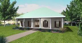 Country House Plan #1776-00032 Elevation Photo
