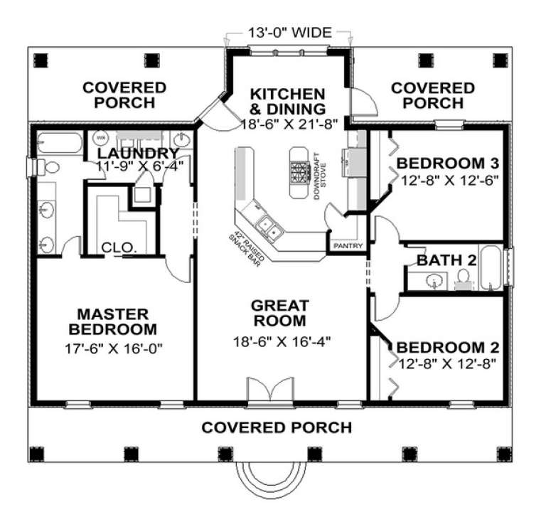 House Plan House Plan #9418 Drawing 1