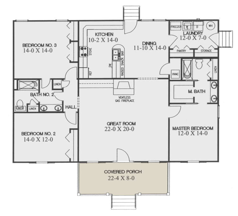 House Plan House Plan #9420 Drawing 1