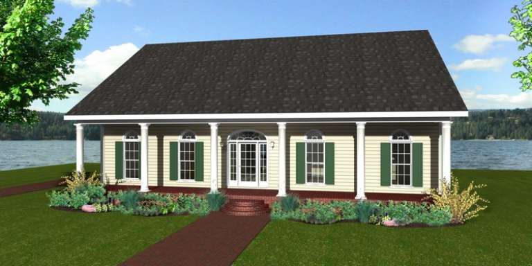 House Plan House Plan #9423 Front Elevation