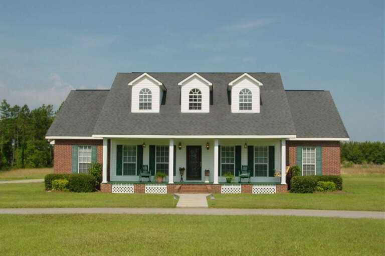 Country House Plan #1776-00039 Elevation Photo