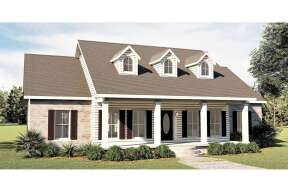 Country House Plan #1776-00039 Elevation Photo