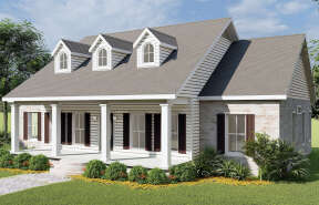 Country House Plan #1776-00039 Elevation Photo