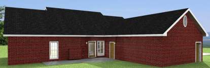 Southern House Plan #1776-00042 Elevation Photo