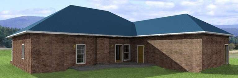 Southern House Plan #1776-00043 Elevation Photo