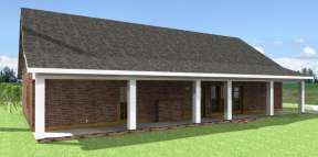 Country House Plan #1776-00044 Elevation Photo