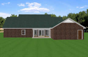 Traditional House Plan #1776-00045 Elevation Photo