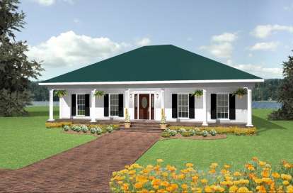 3 Bed, 2 Bath, 2052 Square Foot House Plan - #1776-00046