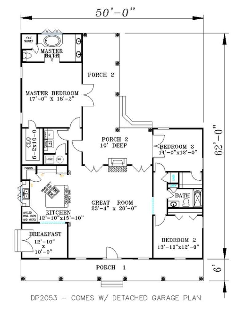 House Plan House Plan #9433 Drawing 1