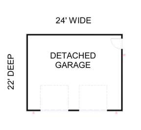 Floorplan 2 for House Plan #1776-00047