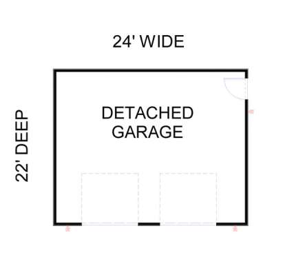 Floorplan 2 for House Plan #1776-00047