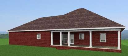 Traditional House Plan #1776-00051 Elevation Photo