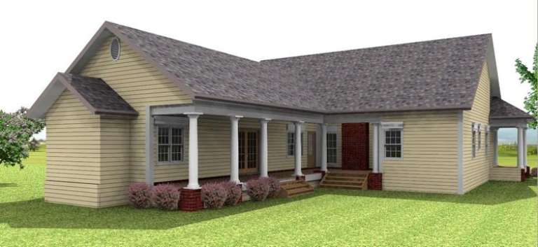 Traditional House Plan #1776-00054 Elevation Photo