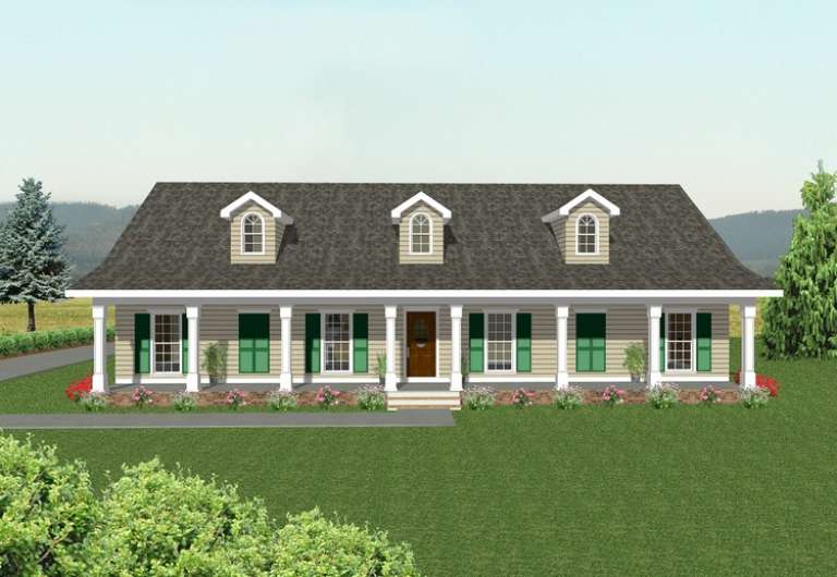 House Plan House Plan #9442 Front Elevation
