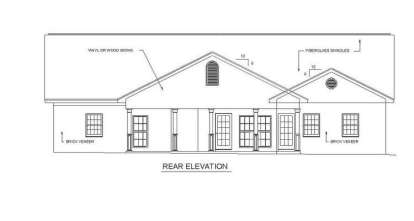 Country House Plan #1776-00056 Elevation Photo