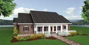 Country House Plan #1776-00061 Elevation Photo