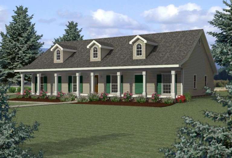 House Plan House Plan #9454 Front Elevation