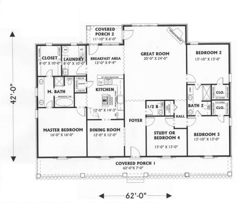 House Plan House Plan #9454 Drawing 1