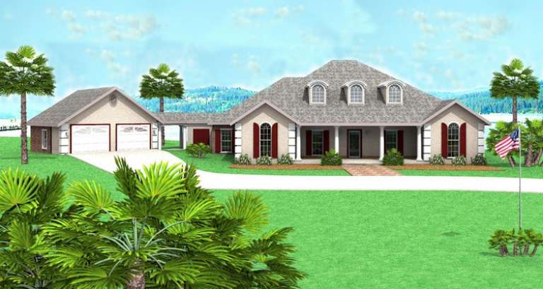 House Plan House Plan #9458 Front Elevation