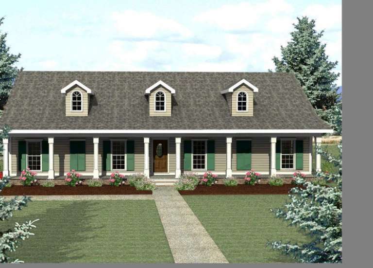 House Plan House Plan #9459 Front Elevation