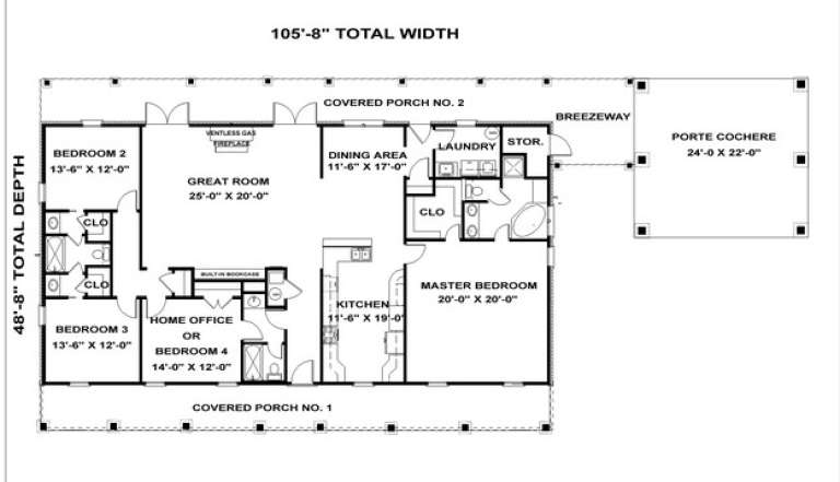 House Plan House Plan #9464 Drawing 1