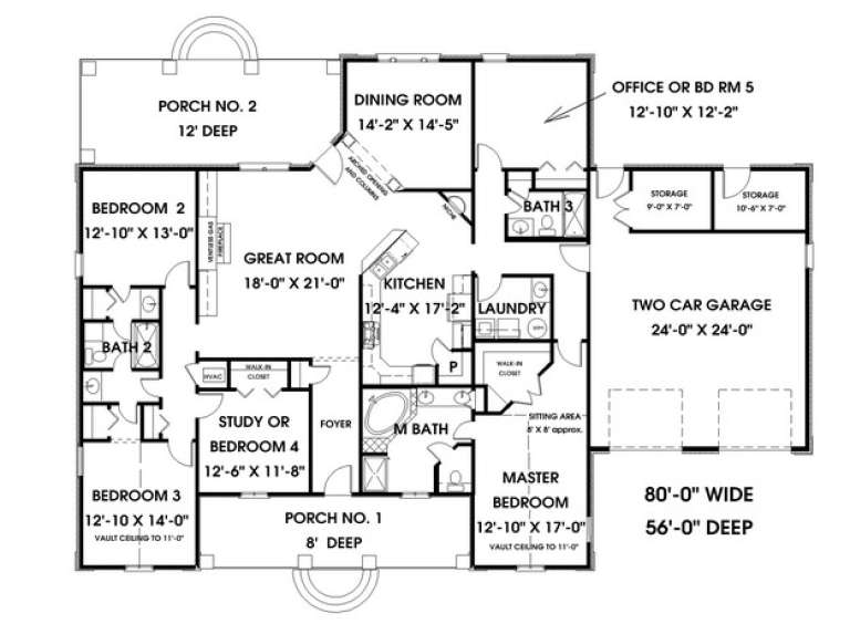 House Plan House Plan #9465 Drawing 1
