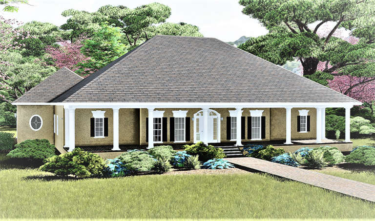 House Plan House Plan #9470 Front Elevation