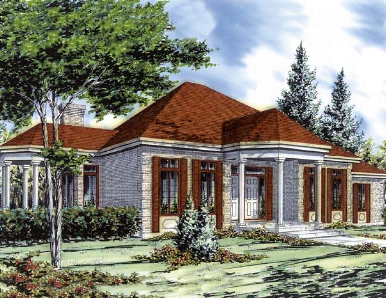 House Plan House Plan #9478 Front Elevation