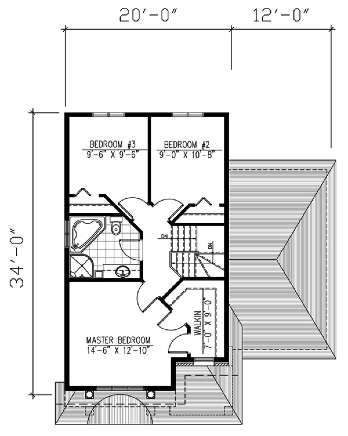 Floorplan 2 for House Plan #1785-00007