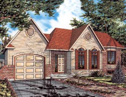 3 Bed, 1 Bath, 1170 Square Foot House Plan - #1785-00010