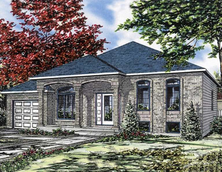 House Plan House Plan #9484 Front Elevation