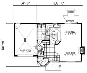 Floorplan 1 for House Plan #1785-00013