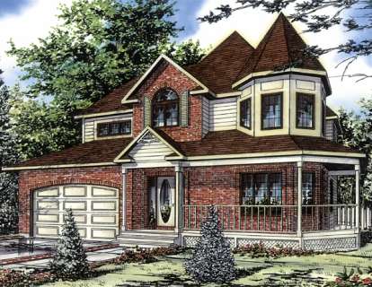 Victorian House Plan #1785-00014 Elevation Photo