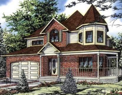 House Plan House Plan #9487 Front Elevation