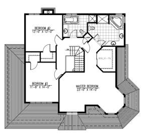 Floorplan 2 for House Plan #1785-00014